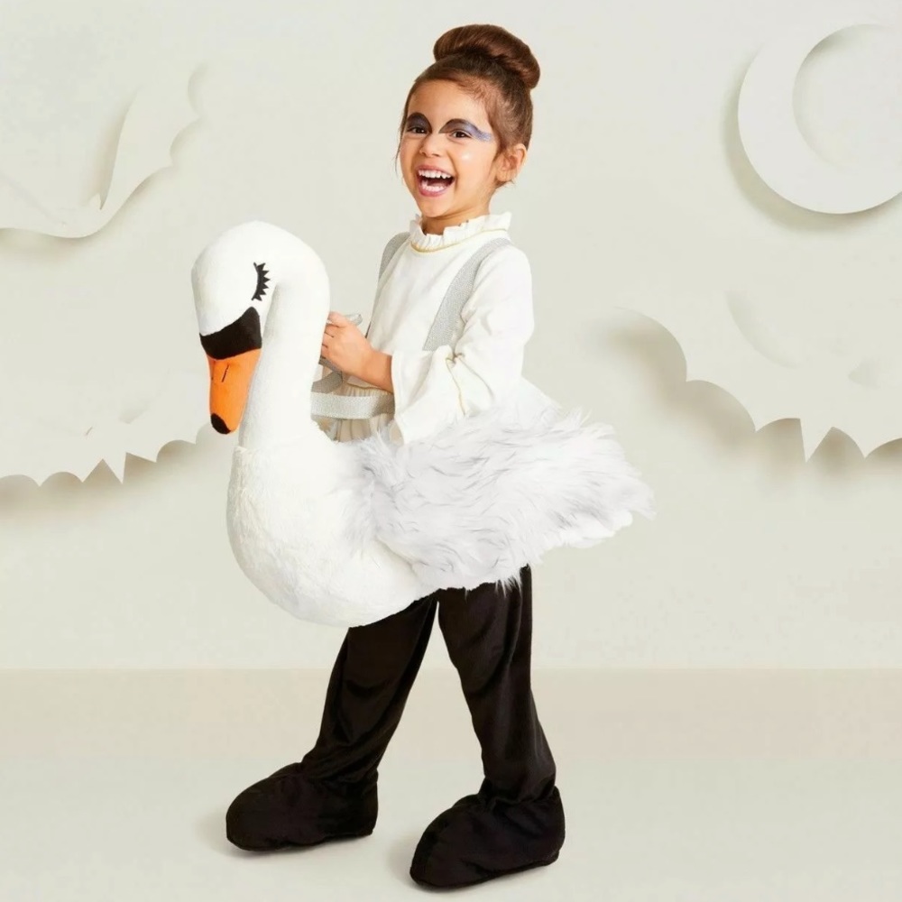 Swan Rider Toddler Child’s Costume One Size
